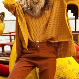 Mast & Harbour Women Turtle Neck Solid Pullover-picture-31