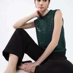 SHOWOFF Crochet Top-picture-12