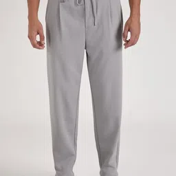 Banana Club Men Relaxed Pleated Trousers-image-39