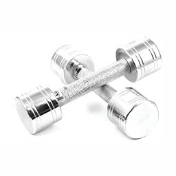 HackerX 2-Pcs Chrome Plated Steel Dumbbells - 6 kg Each-picture-40