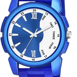 JUST LIKE Unisex Printed Analogue Watch with Bracelet image 3