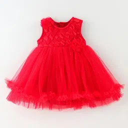 Mark & Mia Infant Girls Printed Sleeveless Frock Style Bodysuit-picture-58