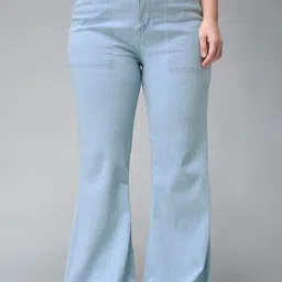 Miss Chase A+ Women Bootcut High-Rise Stretchable Jeans-picture-37
