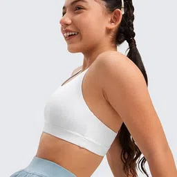 BRAAFEE Girls Pack Of 3 Beginners Bra All Day Comfort Full Coverage image 2