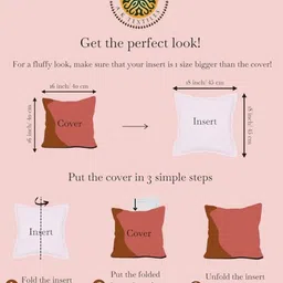 Block N Style White & Blue Geometric Square Cushion Covers image 3