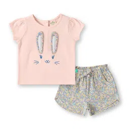 JusCubs Girls T-shirt with Shorts-image-73