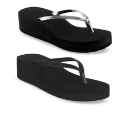 KOMOPT Women Pack Of 2 Open Toe Flats-picture-25