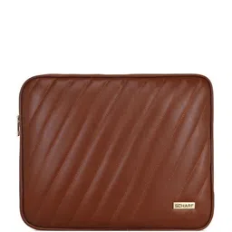 SCHARF Unisex Textured Leather Laptop Sleeve-picture-29