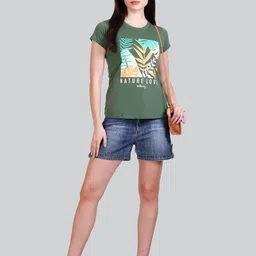 A & Y Women Graphic Printed Regular Top womens t shirt-picture-37