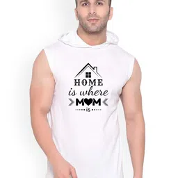 FABSTIEVE Printed Hooded Neck Sleeveless Cotton Gym Vest-picture-24