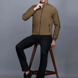 Rare Times Mock Collar Lightweight Puffer Jacket image 5