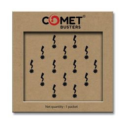 Comet Busters Beautiful Traditional Designer Bindis - Black-picture-19