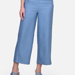 OFFICE & YOU Women Knitted Palazzos-picture-5