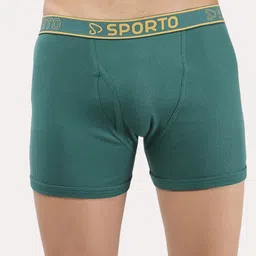 Sporto by Macho Men Pack Of 4 comfortableShort Trunks Sprto_M1030-A1-Dnm1-M1-Prt1-L image 5