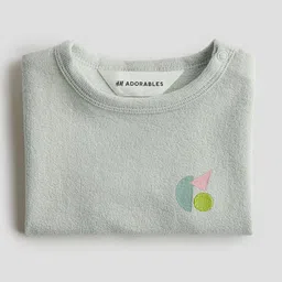 H&M Cotton Terry T-shirt image 3