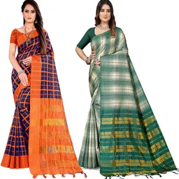 SHAIBO SAREE Woven Design Zari Uppada Saree image 2