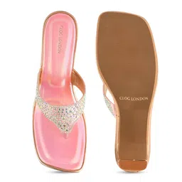CLOG LONDON Embellished Party Slim Heeled Sandals image 5