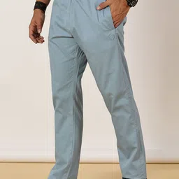 beevee Men Mid-Rise Pure Cotton Regular Trousers-image-55
