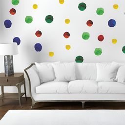 CVANU 94Pcs Blue & Green Printed Self-Adhesive Wall Sticker-picture-20