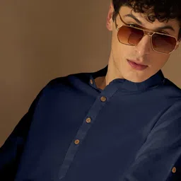 ZELINCO Men Thread Work Kurta image 2