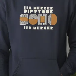 STARFOX Men Printed Hooded Sweatshirt image 4