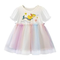 StyleCast x Revolte Girls Graphic Printed Fit and Flare Midi Dress-picture-15