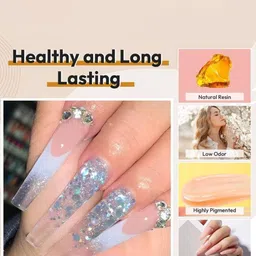 Adoere Set Of 6 Nail Extension Kit-Pink image 2