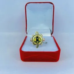 R G MART Unisex Gold-Plated Brass Finger Ring-image-73