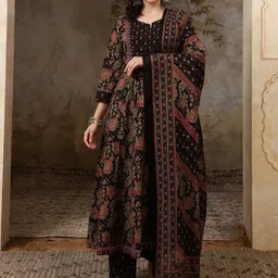 Sangria Printed Pure Cotton Kurta Sets image 1