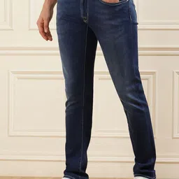 Tramarossa Men Slim Fit Low Distress Light Fade Jeans-picture-38