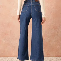 all about you Women High-Rise Stretchable Wide Leg Jeans image 2