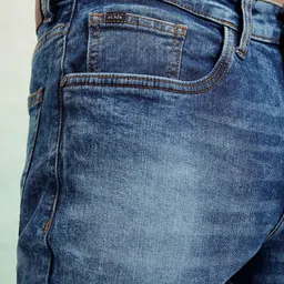 HIGHLANDER Men Slim Fit Mid-Rise Stretchable Jeans image 5