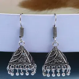 Anouk Contemporary Jhumkas Earrings image 3