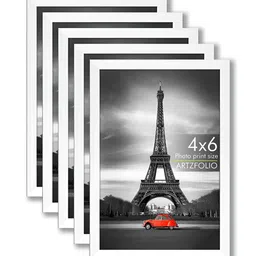 ArtzFolio White 5 to 7 Pieces Wood Wall Photo Frames-image-44