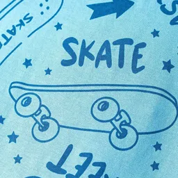 Honeyhap Boys Pack of 2 Typography Printed Bio Finish Round Neck Cotton T-shirts image 4