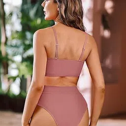 JAZZUPS ENTERPRISES Strapless Swim Bikini Set image 4