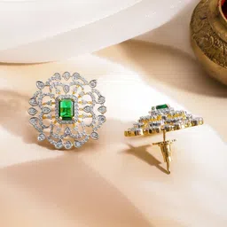 Rubans Floral Studs Earrings image 2