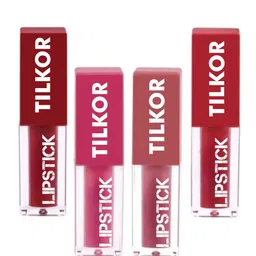 TILKOR Set Of 4 Long Lasting Matte Liquid Lipstick - 5 ml Each-picture-38