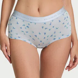 Victoria's Secret Women Printed Cotton Mid-Rise Breathable Boy shorts Briefs-picture-41