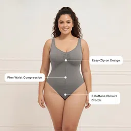 VELOMORA VENTURES Zip Sculpt Bodysuit-picture-17