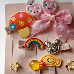 LYTIX 10 Pcs Assorted Alligator Hair Clips-picture-29