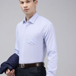 Van Heusen Pure Cotton Slim Fit Striped Formal Shirt-picture-37