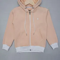 White Snow Girls Hooded Sweatshirt-image-42