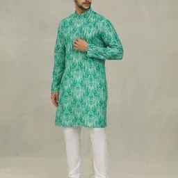 Arihant Rai Sinha Men Ethnic Motifs Printed Kurta image 5