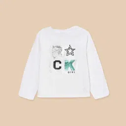 Angel & Rocket Embellished Cotton Top image 1