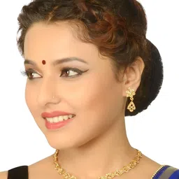 VATSALYA creation Gold-Plated Artificial Stones Jewellery Set-picture-40