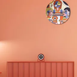 THE QUIRKY HOME White & Blue Printed Ceramic Wall Plates-picture-35