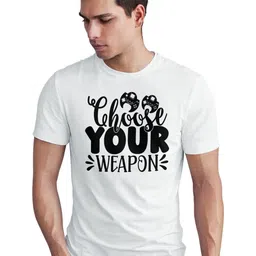 Seekbuylove Men Typography Printed Bio Finish T-shirt image 4