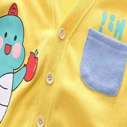 YK Kids Polo Collar Long Sleeve Fleece T-Shirt With Jacket & Trouser image 5