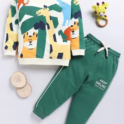 Toonyport Boys Animal Printed T-shirt with Trousers-picture-33